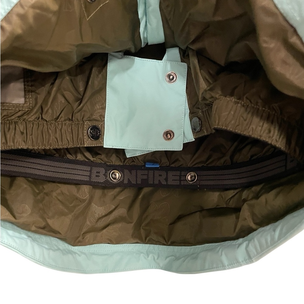BONFIRE Icon Aqua Hooded Jacket Size Small - Picture 5 of 12